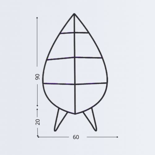 КР83 Капля 90 25шт
