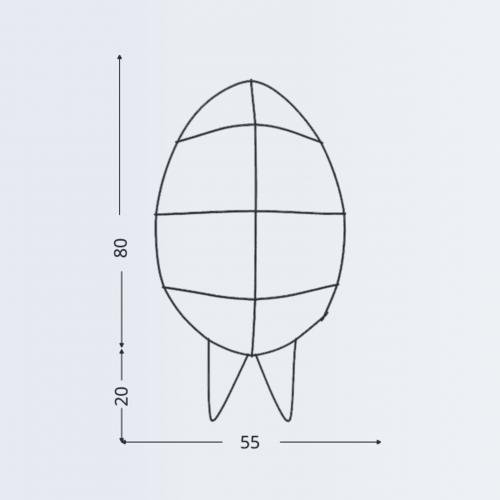 КР07 Овал 80 ПВ
