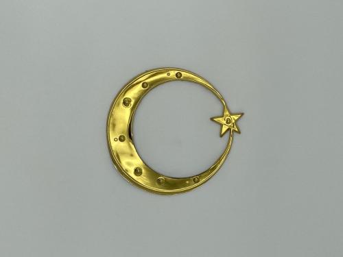 Ф679 Накладка из фольги мусульманская звезда 195*180мм*10 3.25