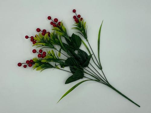 В105 Ягоды паслен  Н43 см 4шт